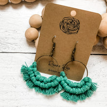 Load image into Gallery viewer, Antonia Macrame Earrings