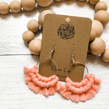 Load image into Gallery viewer, Antonia Macrame Earrings