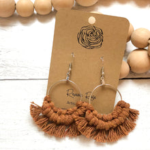 Load image into Gallery viewer, Antonia Macrame Earrings