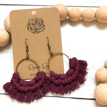 Load image into Gallery viewer, Antonia Macrame Earrings