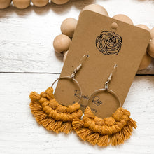Load image into Gallery viewer, Antonia Macrame Earrings
