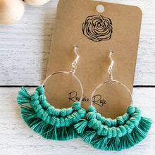 Load image into Gallery viewer, Antonia Macrame Earrings