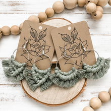 Load image into Gallery viewer, Antonia Macrame Earrings