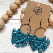 Load image into Gallery viewer, Sabine Macrame Earrings
