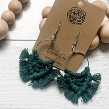 Load image into Gallery viewer, Sabine Macrame Earrings