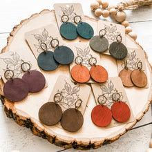 Load image into Gallery viewer, Christine Leather Earrings