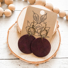 Load image into Gallery viewer, Christine Leather Earrings