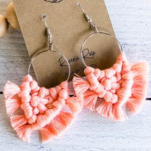 Load image into Gallery viewer, Sabine Macrame Earrings