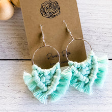 Load image into Gallery viewer, Sabine Macrame Earrings