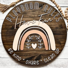 Load image into Gallery viewer, Boho Playroom Sign