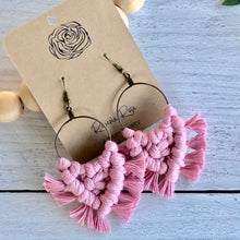 Load image into Gallery viewer, Sabine Macrame Earrings