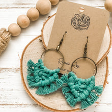 Load image into Gallery viewer, Sabine Macrame Earrings