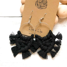 Load image into Gallery viewer, Sabine Macrame Earrings
