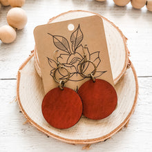 Load image into Gallery viewer, Christine Leather Earrings