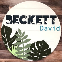 Load image into Gallery viewer, Dinosaur Nursery Sign