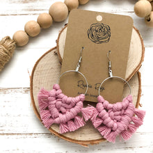 Load image into Gallery viewer, Sabine Macrame Earrings