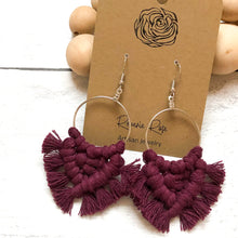 Load image into Gallery viewer, Sabine Macrame Earrings