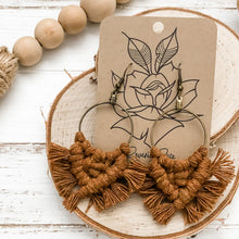Load image into Gallery viewer, Sabine Macrame Earrings
