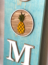 Load image into Gallery viewer, 5 ft 3-D Personalized Interchangeable Porch Leaner