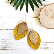 Load image into Gallery viewer, Sarah Suede Statement Earrings