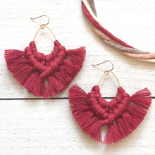 Load image into Gallery viewer, Kenna Macrame Earrings