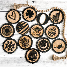 Load image into Gallery viewer, 5 ft 3-D Personalized Interchangeable Porch Leaner