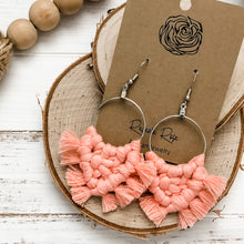 Load image into Gallery viewer, Sabine Macrame Earrings