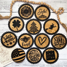 Load image into Gallery viewer, 5 ft 3-D Personalized Interchangeable Porch Leaner