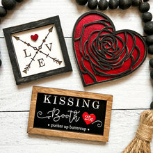 Load image into Gallery viewer, Valentine’s Day Tiered Tray Mini Set