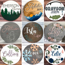 Load image into Gallery viewer, Custom Nursery Sign