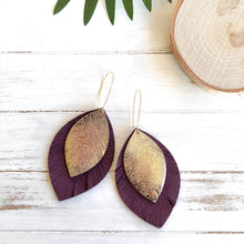 Load image into Gallery viewer, Sarah Suede Statement Earrings