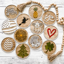 Load image into Gallery viewer, 5 ft 3-D Personalized Interchangeable Porch Leaner