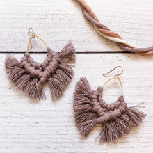 Load image into Gallery viewer, Kenna Macrame Earrings