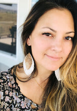 Load image into Gallery viewer, Sarah Suede Statement Earrings