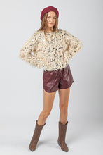 Load image into Gallery viewer, Fuzzy Sequin Knit Sweater
