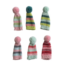 Load image into Gallery viewer, Knit Hat w/Pom Pom Bottle Topper
