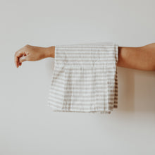 Load image into Gallery viewer, Striped Ruffle Tea Towel
