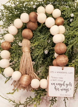 Load image into Gallery viewer, It&#39;s A Wonderful Life Wood Bead Garland
