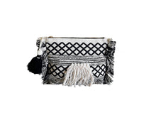 Load image into Gallery viewer, Checkered Fringe Bag
