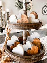 Load image into Gallery viewer, Rustic Wood Hearts
