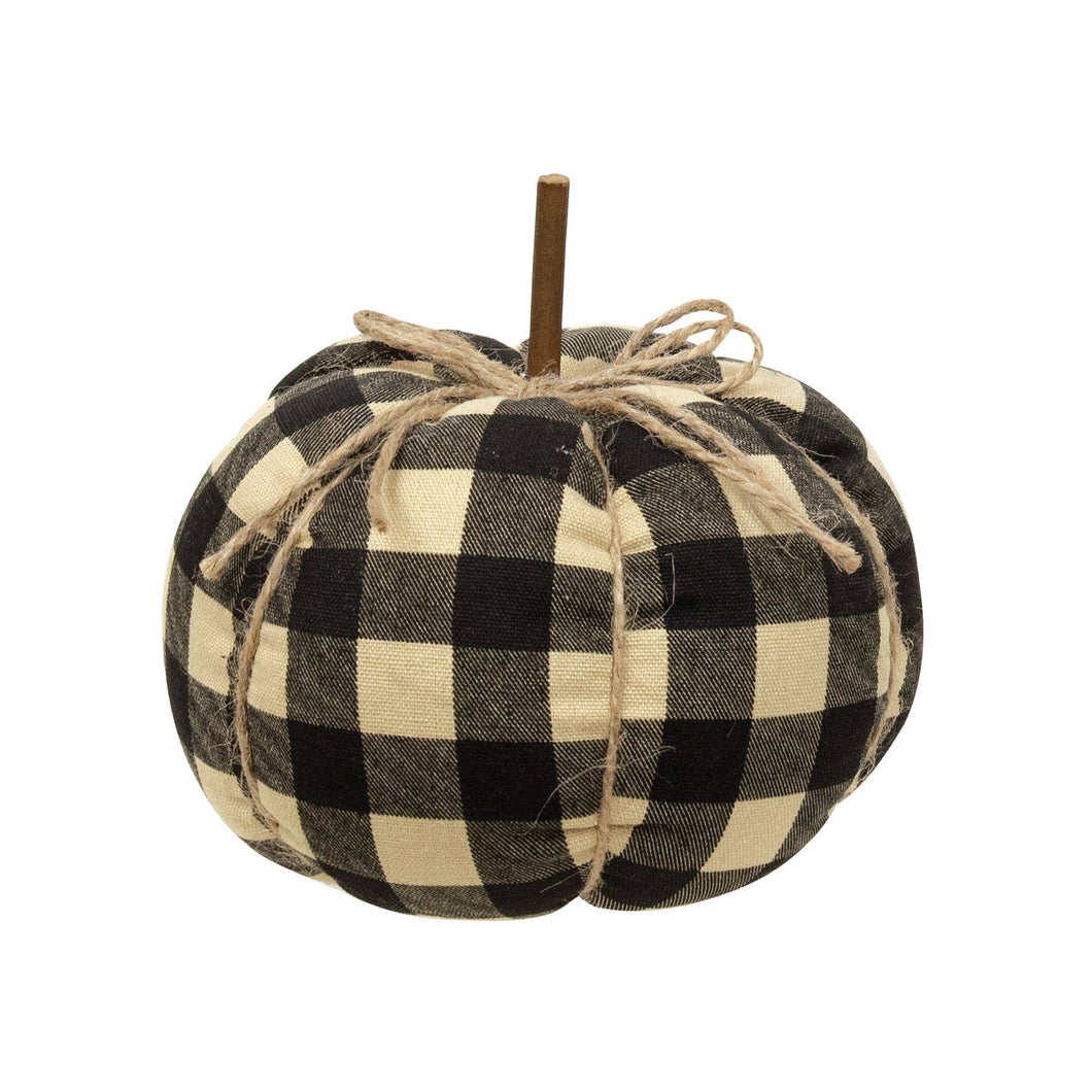 Buffalo Check Pumpkin