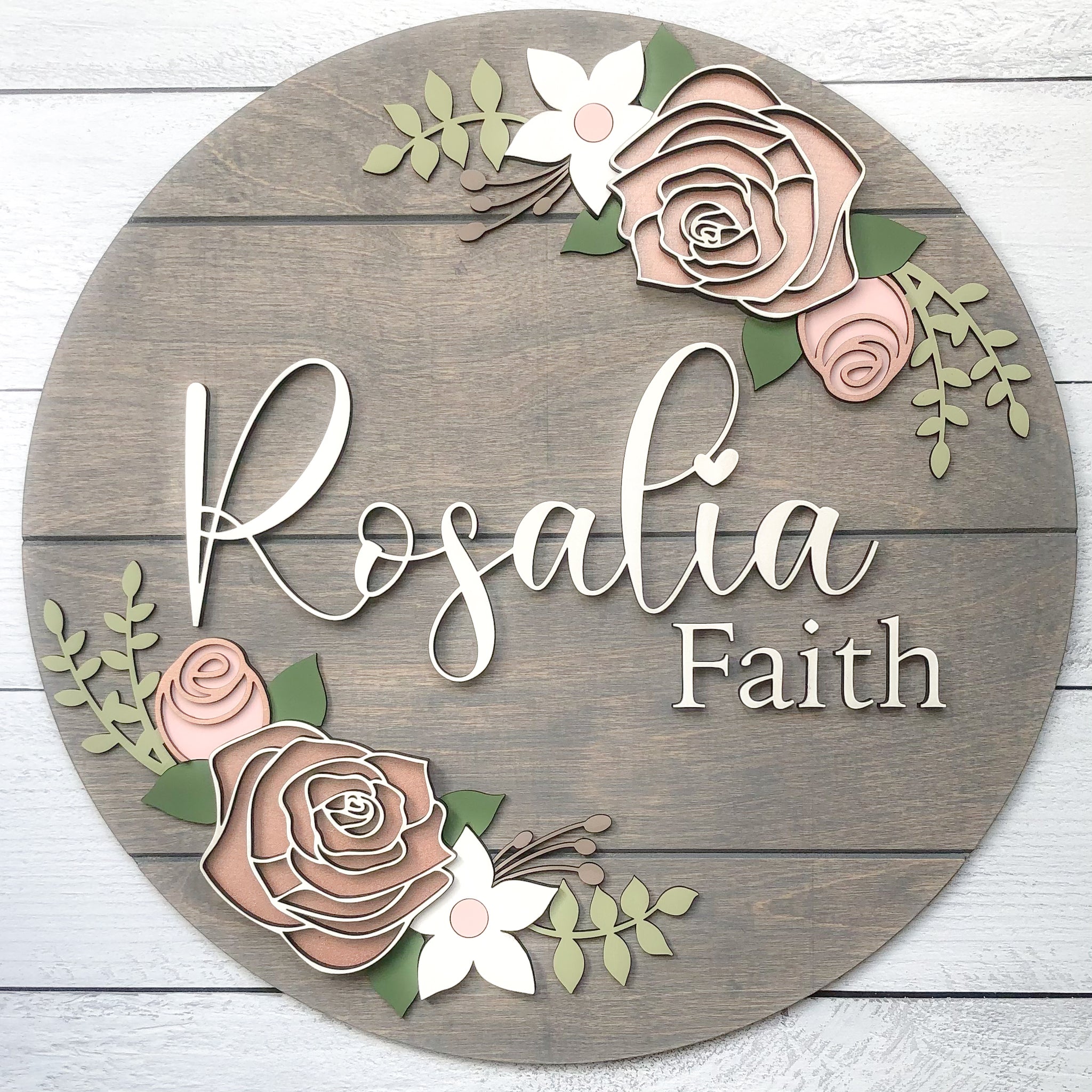Rose Name Sign – Reverie Rose Designs