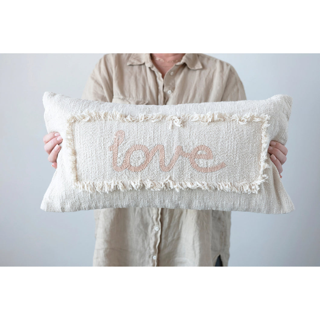 Embroidered Pillow 