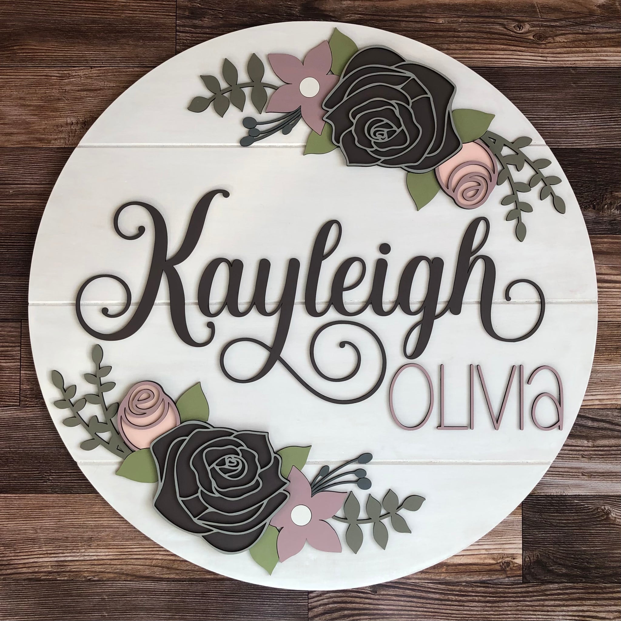Rose Name Sign – Reverie Rose Designs