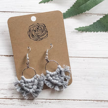 Load image into Gallery viewer, Kimberly Petite Macrame Earrings
