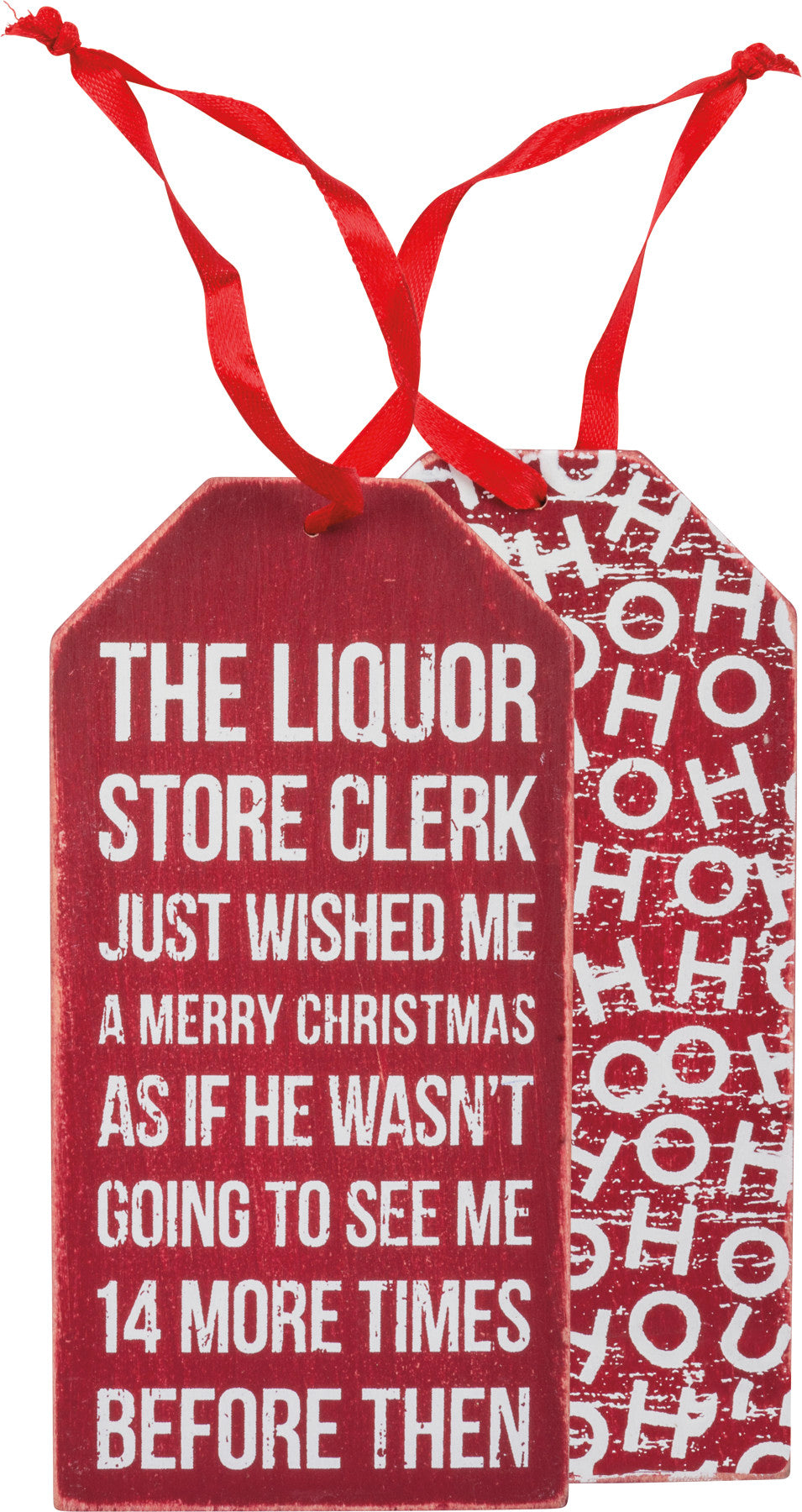 Bottle Tag - Liquor Clerk