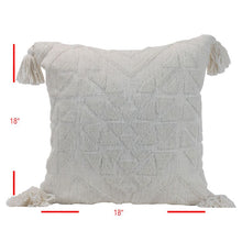 Load image into Gallery viewer, 18X18 Hand Woven Ingles Pillow
