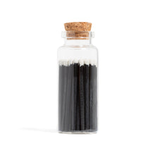 Load image into Gallery viewer, Tuxedo Matches in Medium Corked Vial
